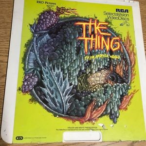 1981 The Thing RCA SelectaVision VideoDiscs